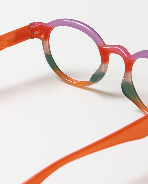 OjeOje K Læsebriller - sunset/rød