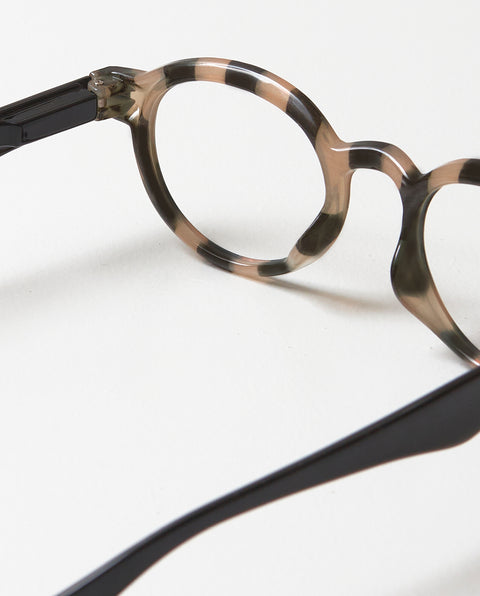 OjeOje K Læsebriller - zebra/sort