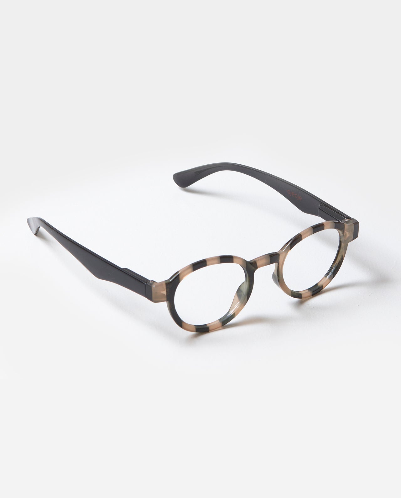 OjeOje K Briller u. styrke - zebra/sort