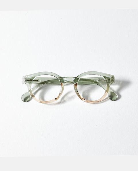 OjeOje E Læsebriller - grøn/sand