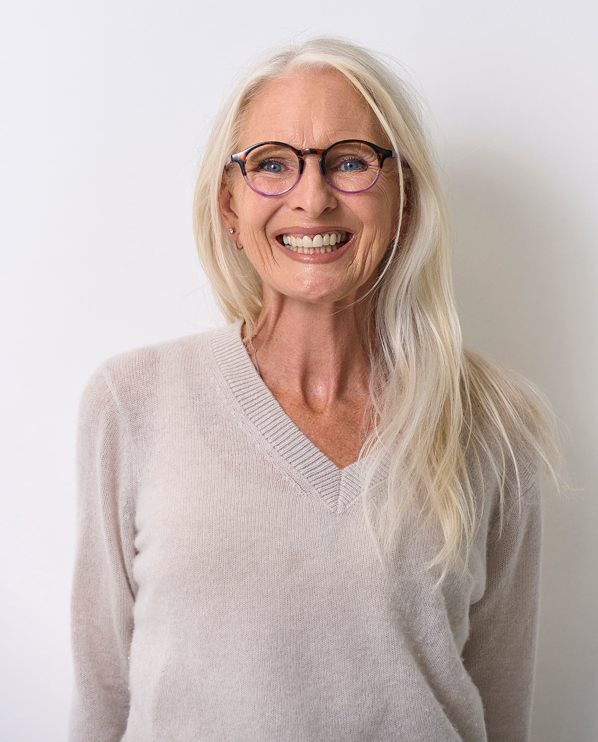 OjeOje A Læsebriller - tortoise/lilla