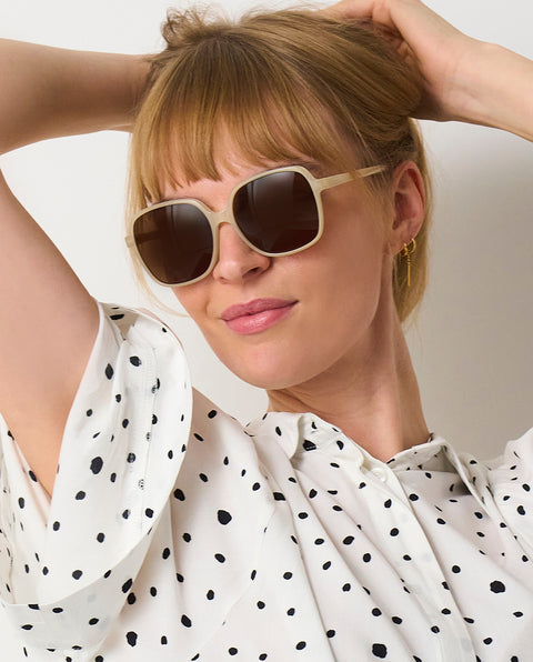 OjeOje G Solbriller m. styrke - cream