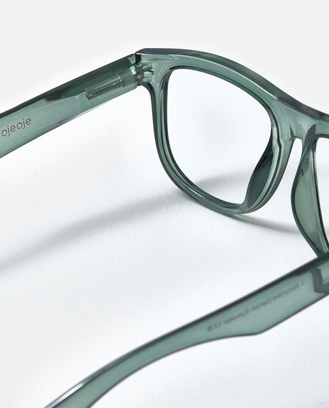 OjeOje L Læsebriller - mørkegrøn